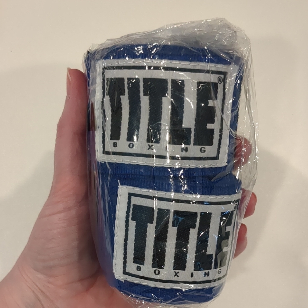 TITLE Boxing Blue Hand Wraps